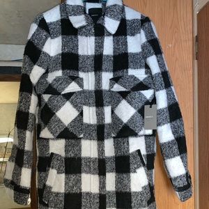 Forever 21 plaid coat